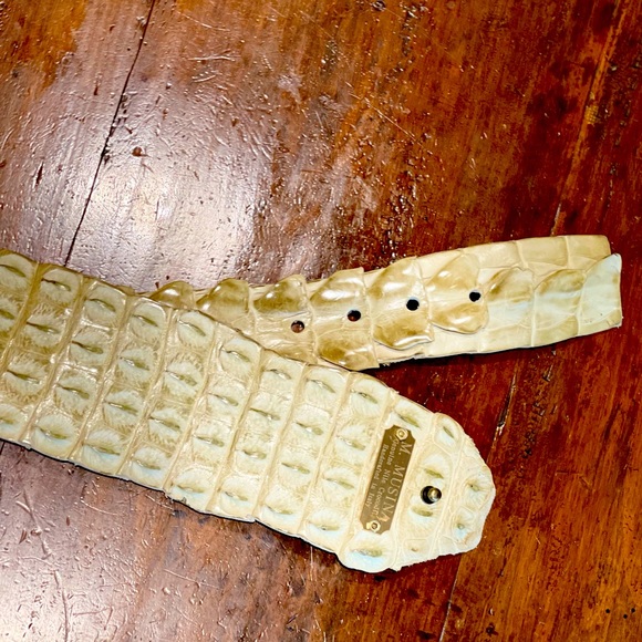 M. Musina Nile Alligator Belt main image 5